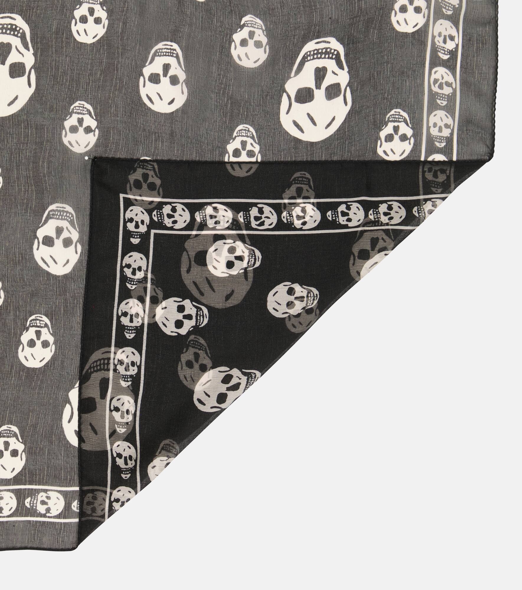 Printed silk scarf - 5