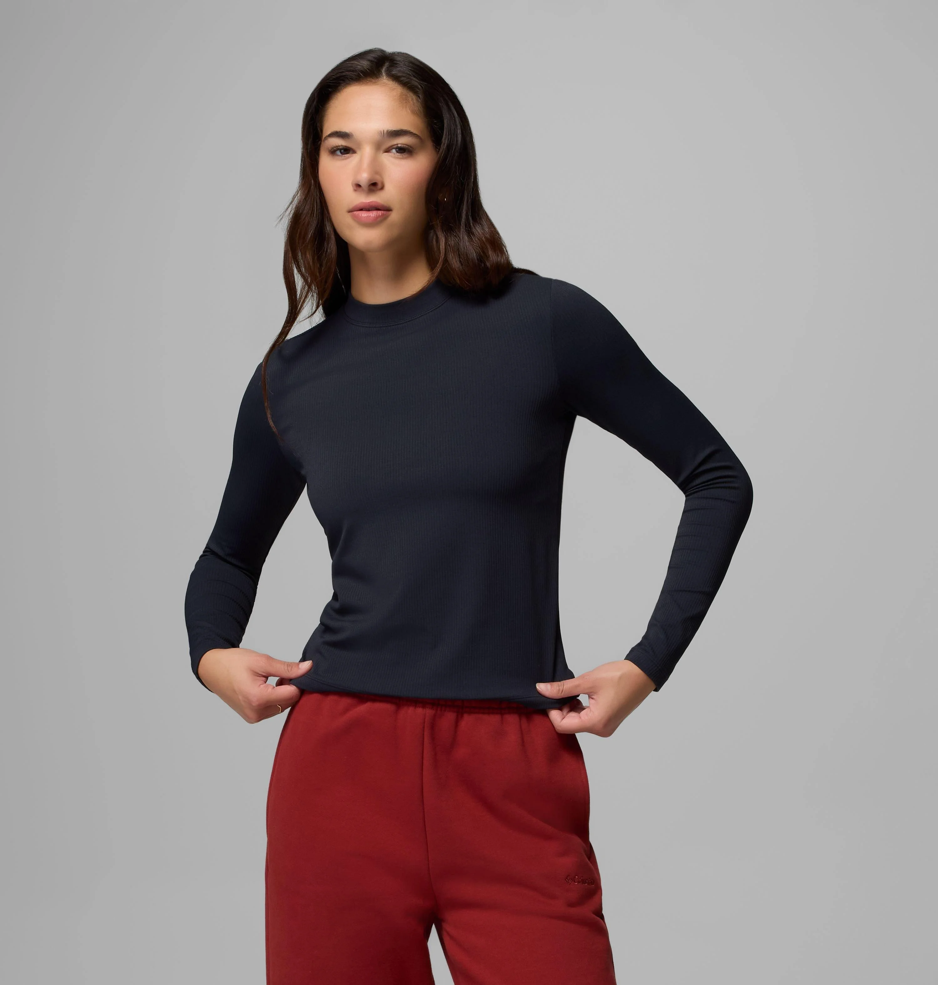 Women's Pinetown Canyon Long Sleeve Mockneck - 1