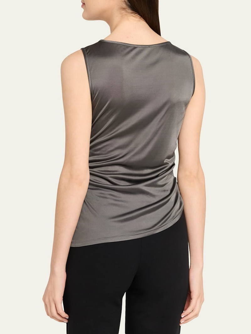Ruched Jersey Sleeveless Top 3