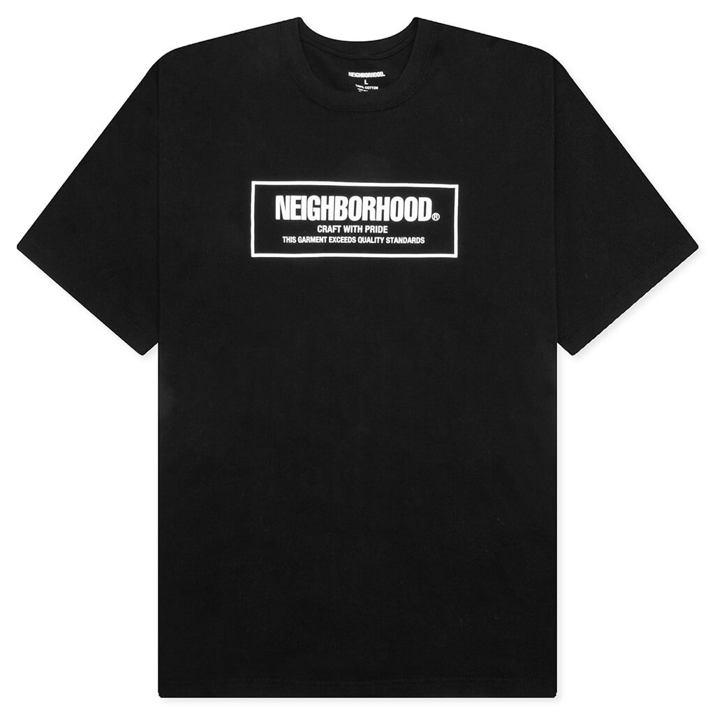 【関税込み】Neighborhood ブラック NH SS-1 Tシャツ NH X DELUXE . TEE SS BLACK – DELUXE2003