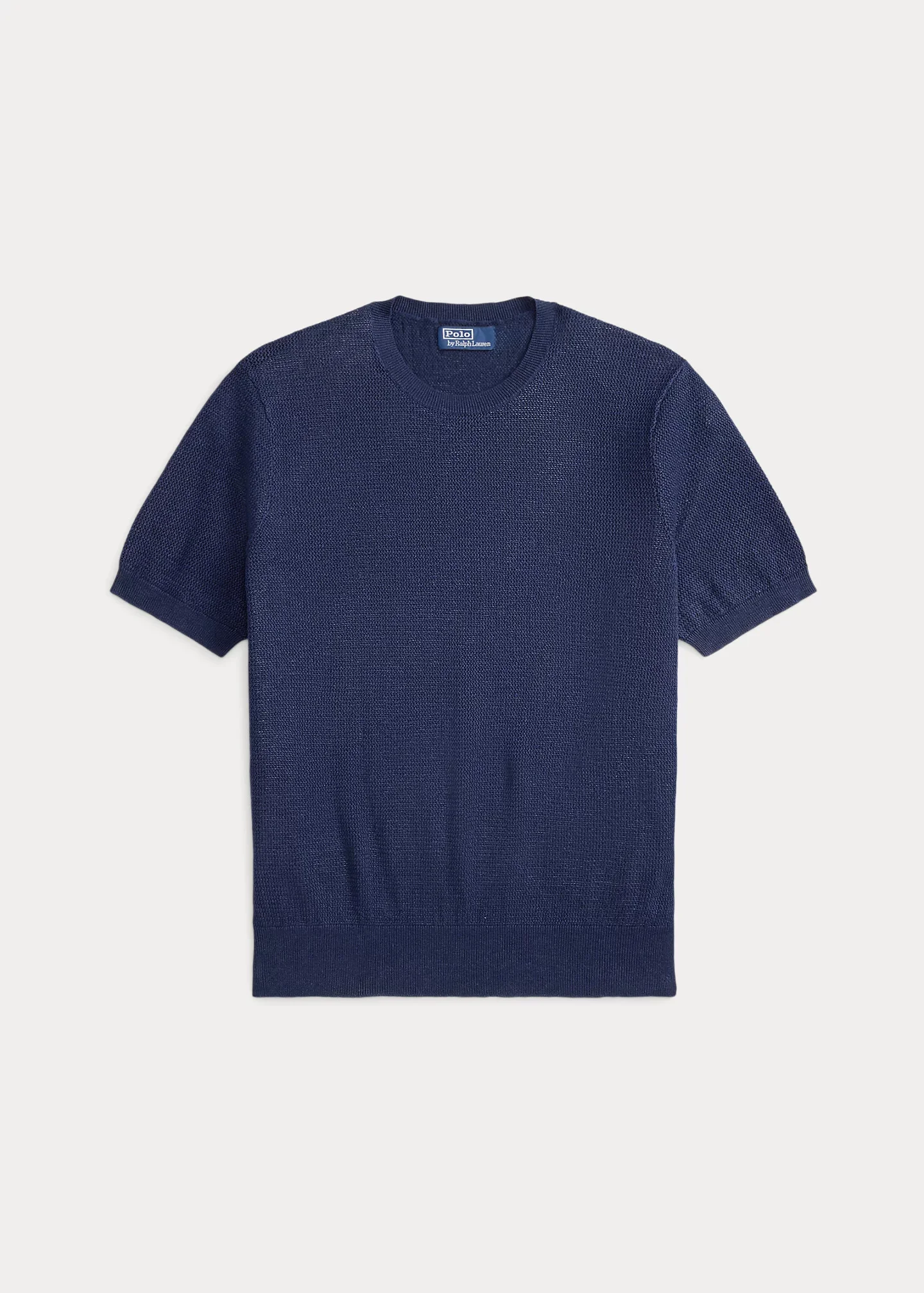 Stretch Linen-Blend Sweater - 1