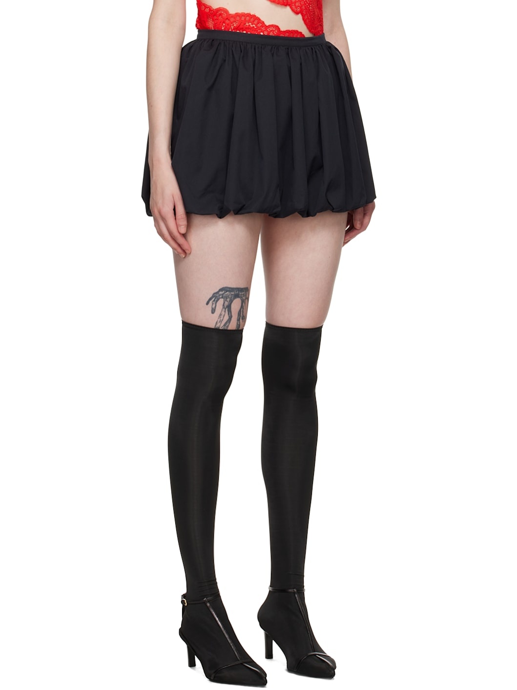 Black Maro Miniskirt - 2