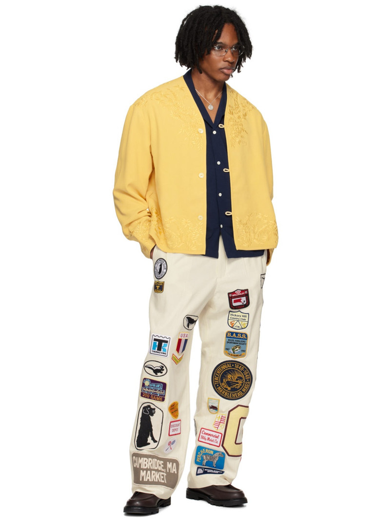 BODE Navy Boxy Shirt outlook