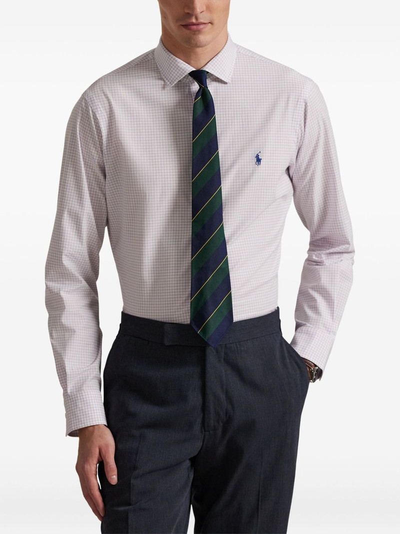 long-sleeve checked shirt 3