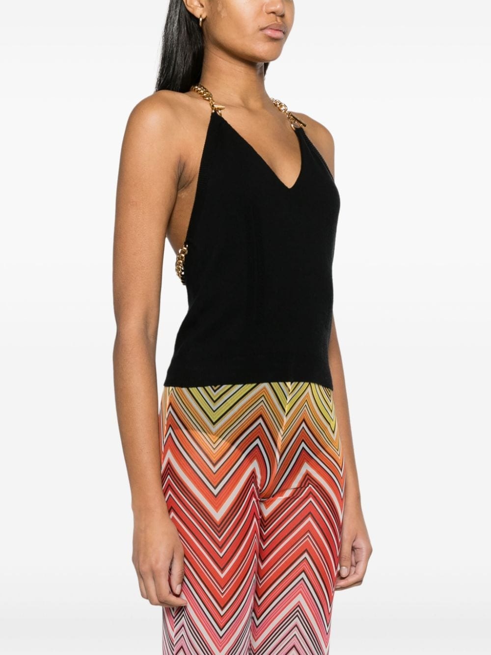 chain-link virgin wool top - 3