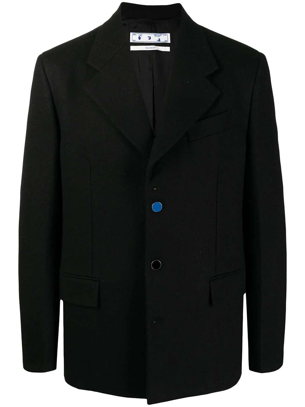 single-breasted blazer - 1