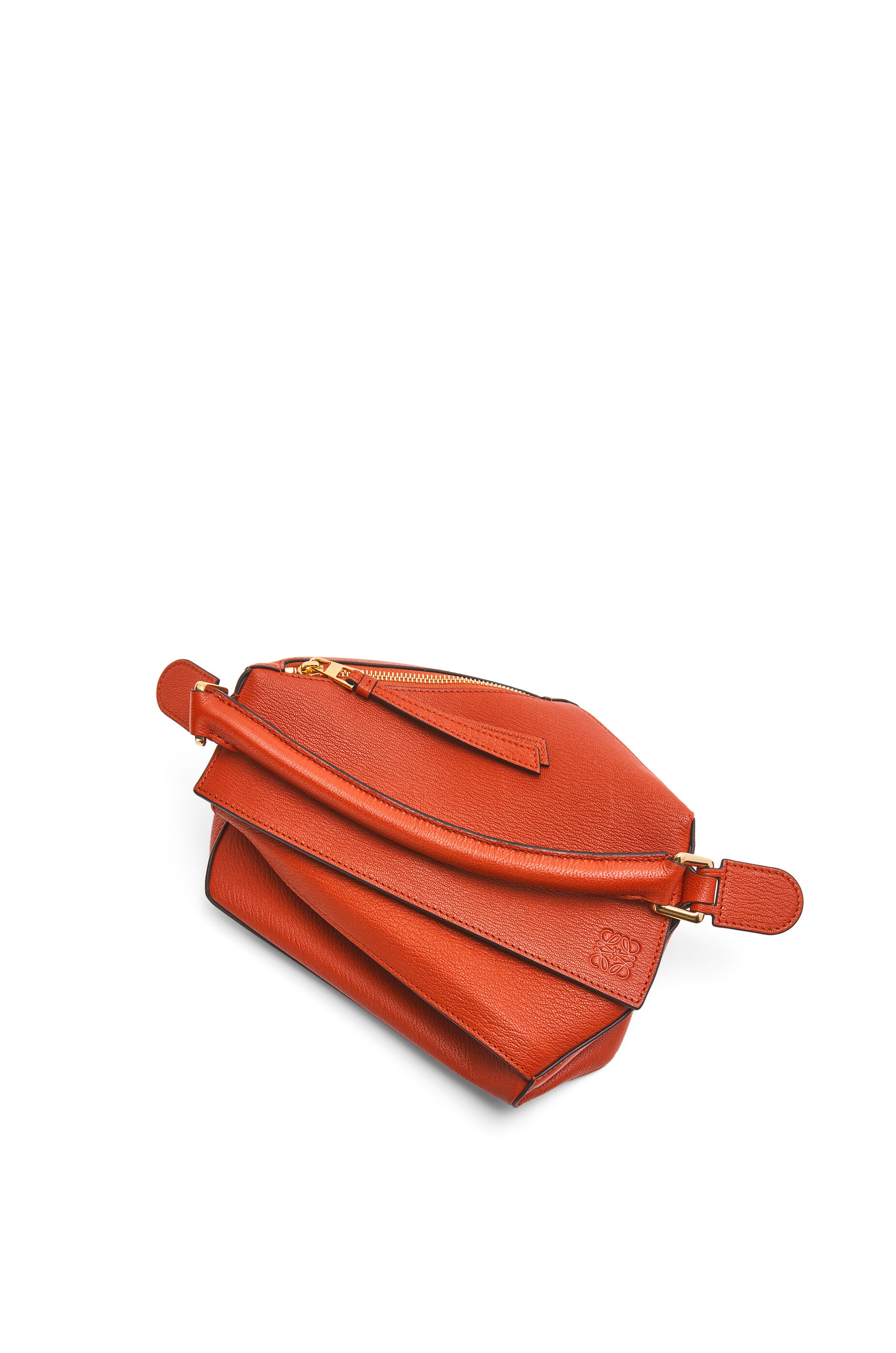 Small Puzzle Edge bag in goatskin - 7