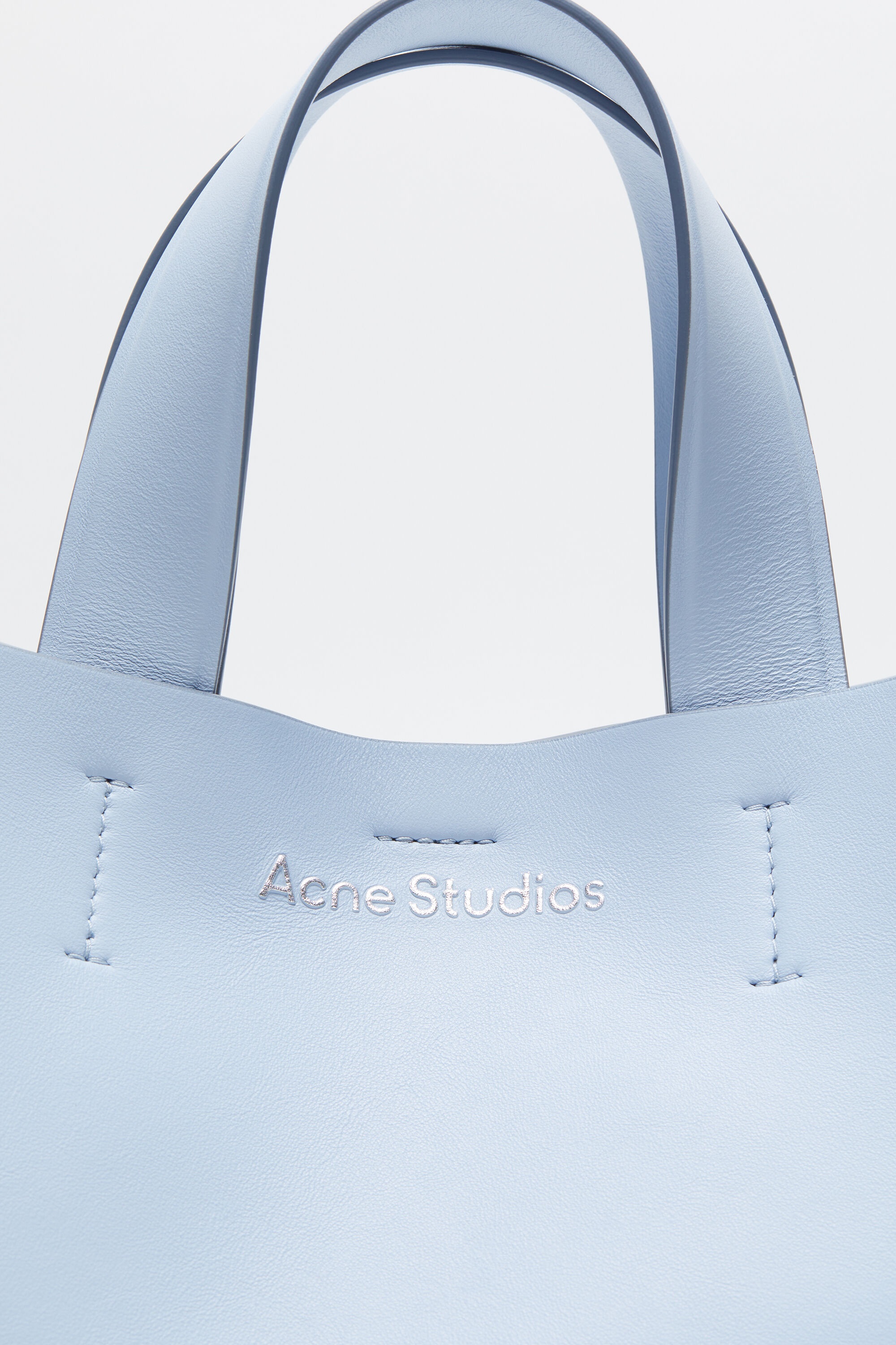 Musubi midi tote - Baby blue/brown - 5