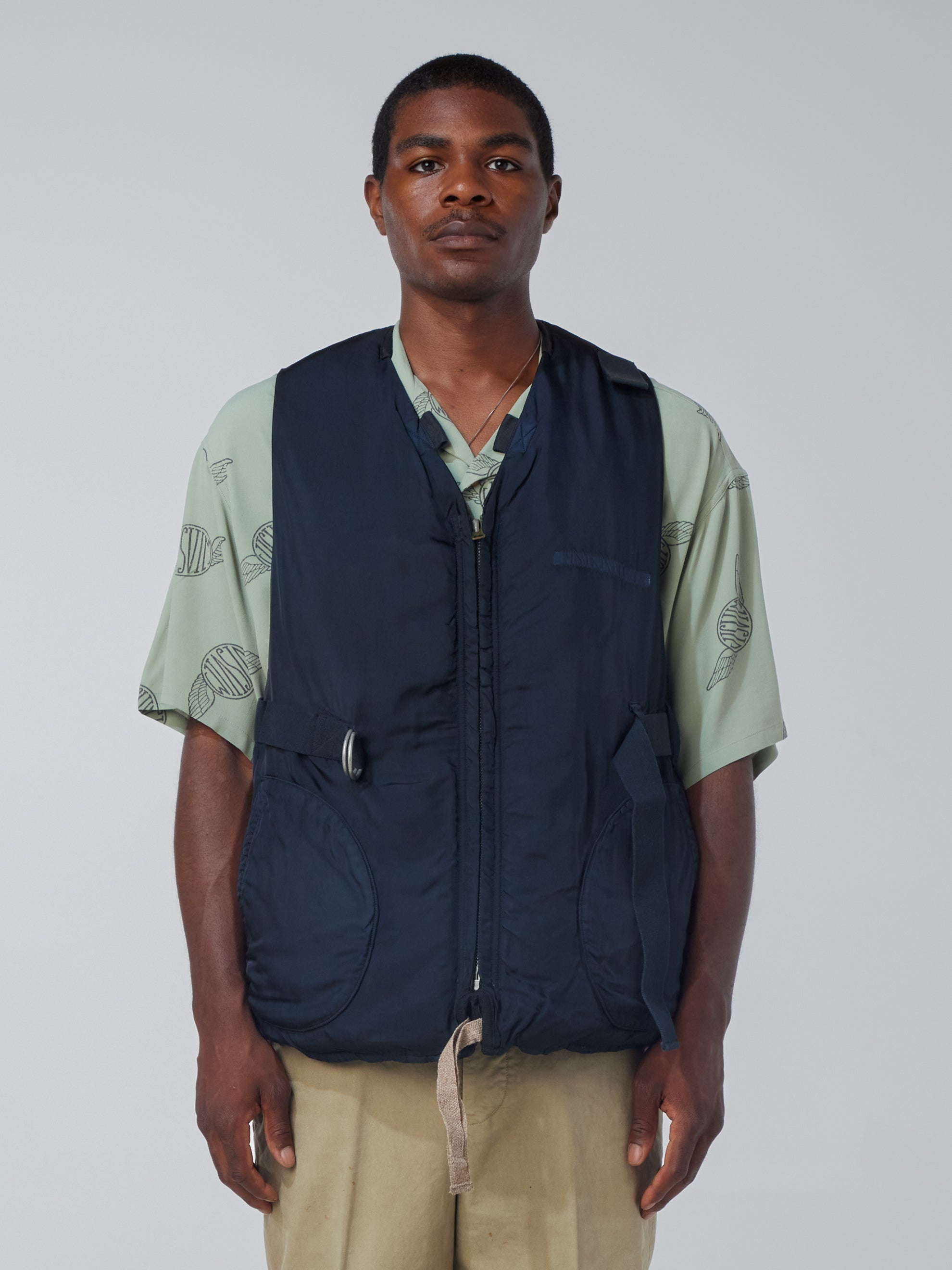 visvim HARRIER DOWN VEST NAVY | REVERSIBLE visvim HARRIER DOWN VEST NAVY | REVERSIBLE