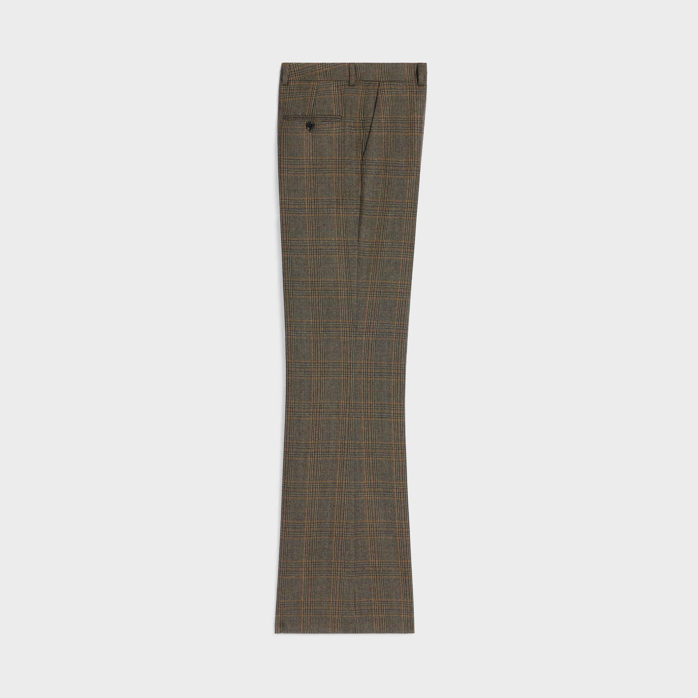 trousers IN prince of wales wool - 2