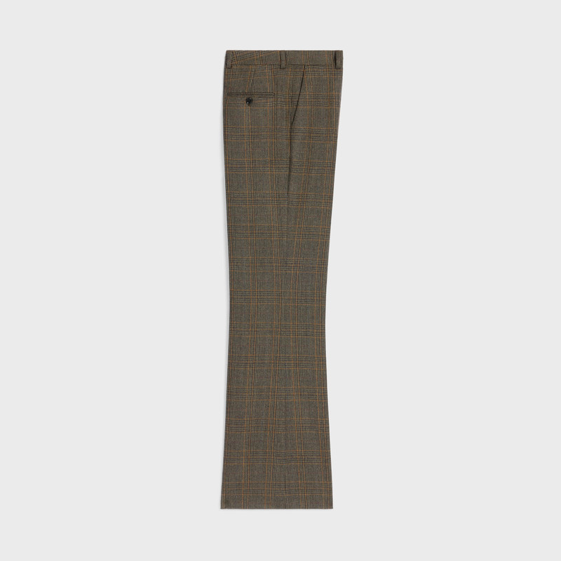 CELINE trousers IN prince of wales wool outlook