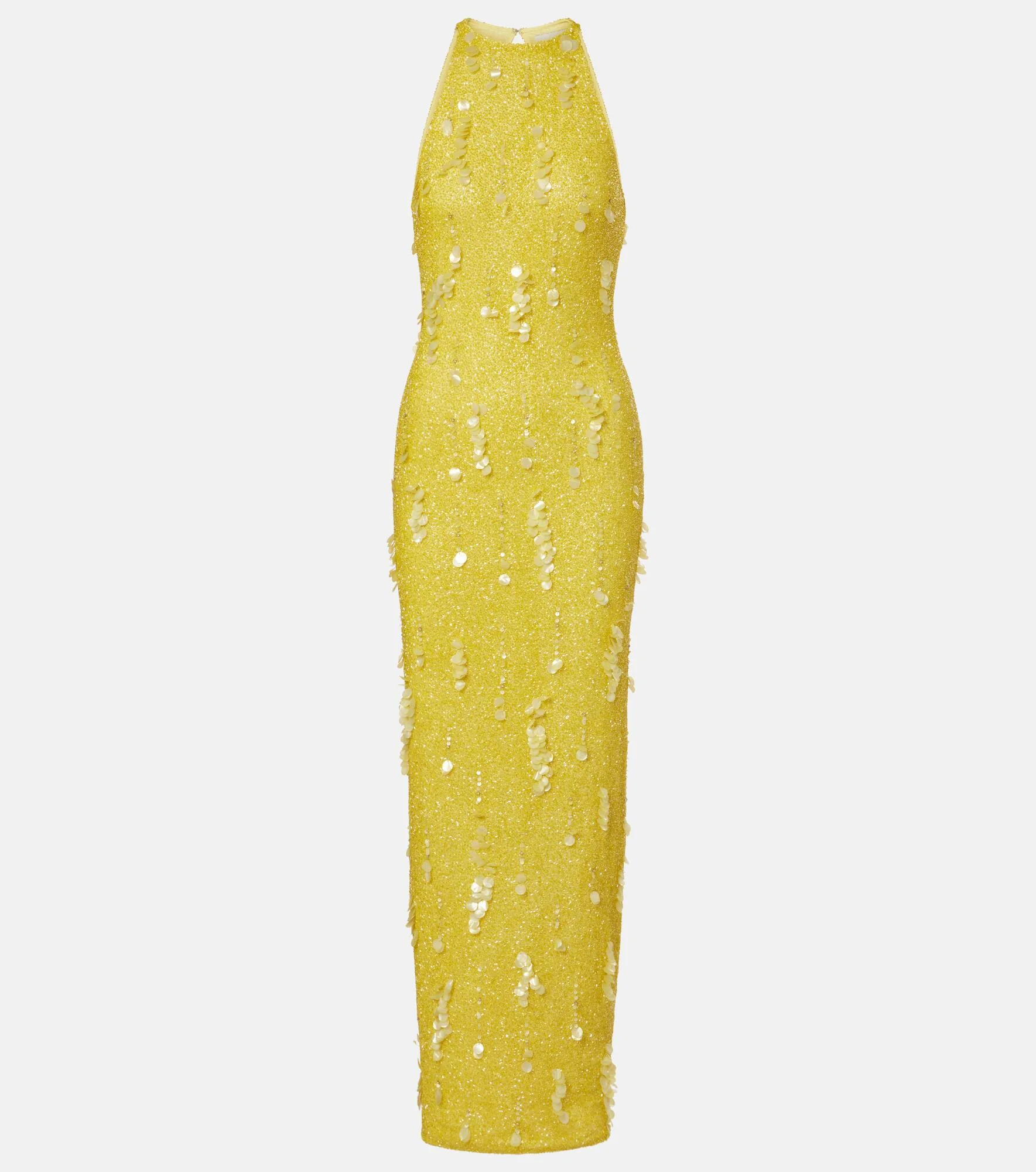 Mimosa beaded sequined gown - 1