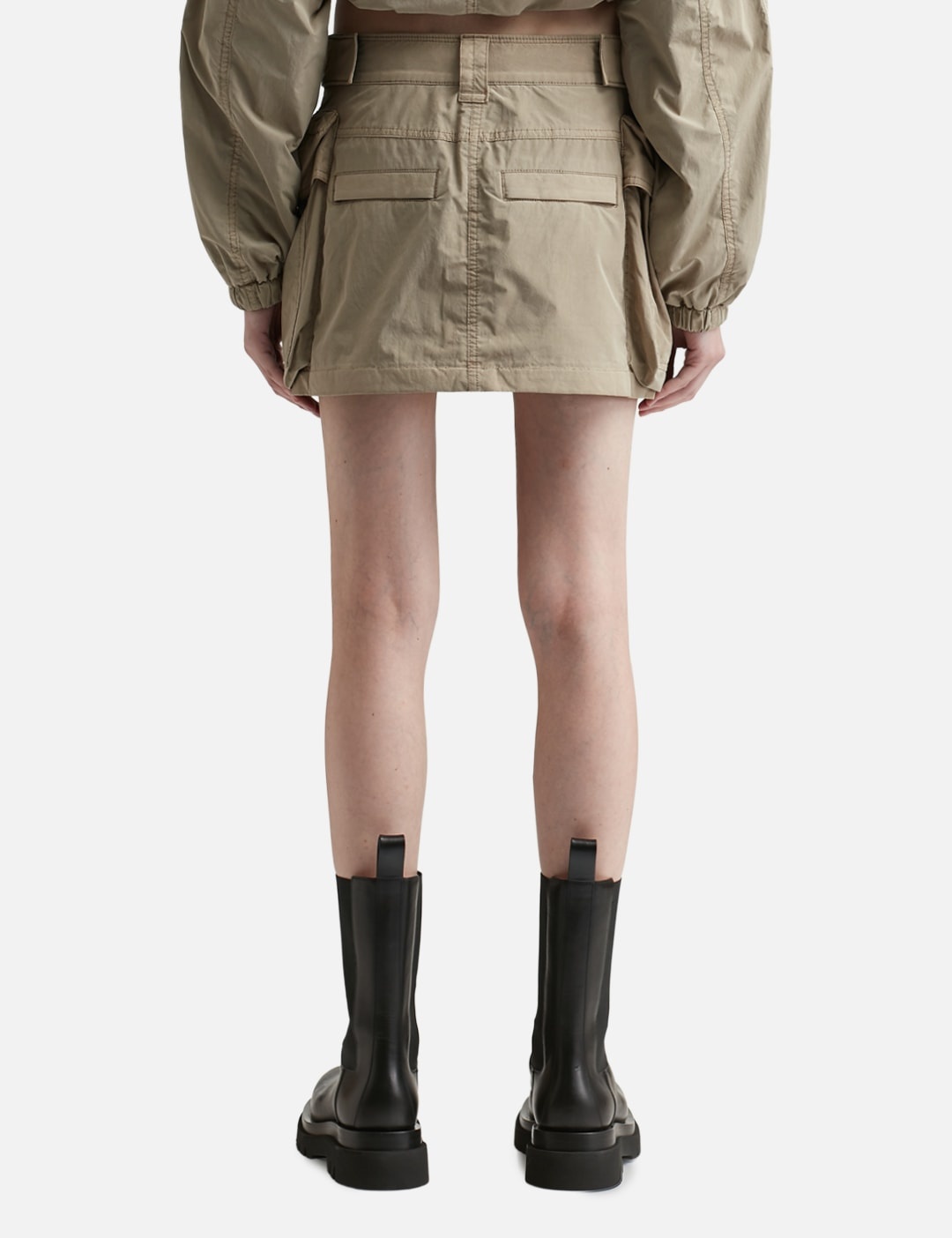 BIG POCKET CARGO MINI SKIRT - 3