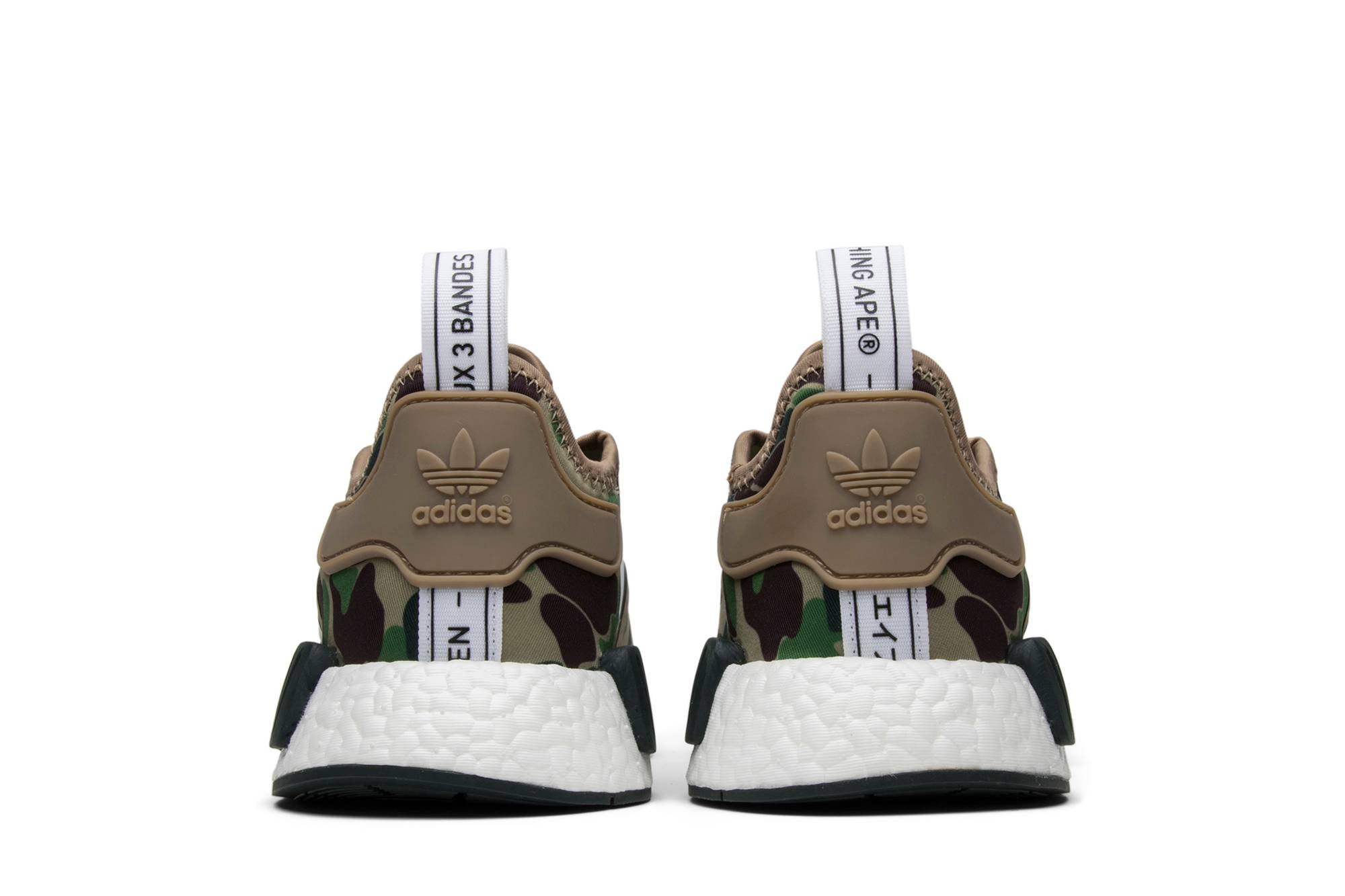 A Bathing Ape x NMD_R1 'Olive Camo' - 6