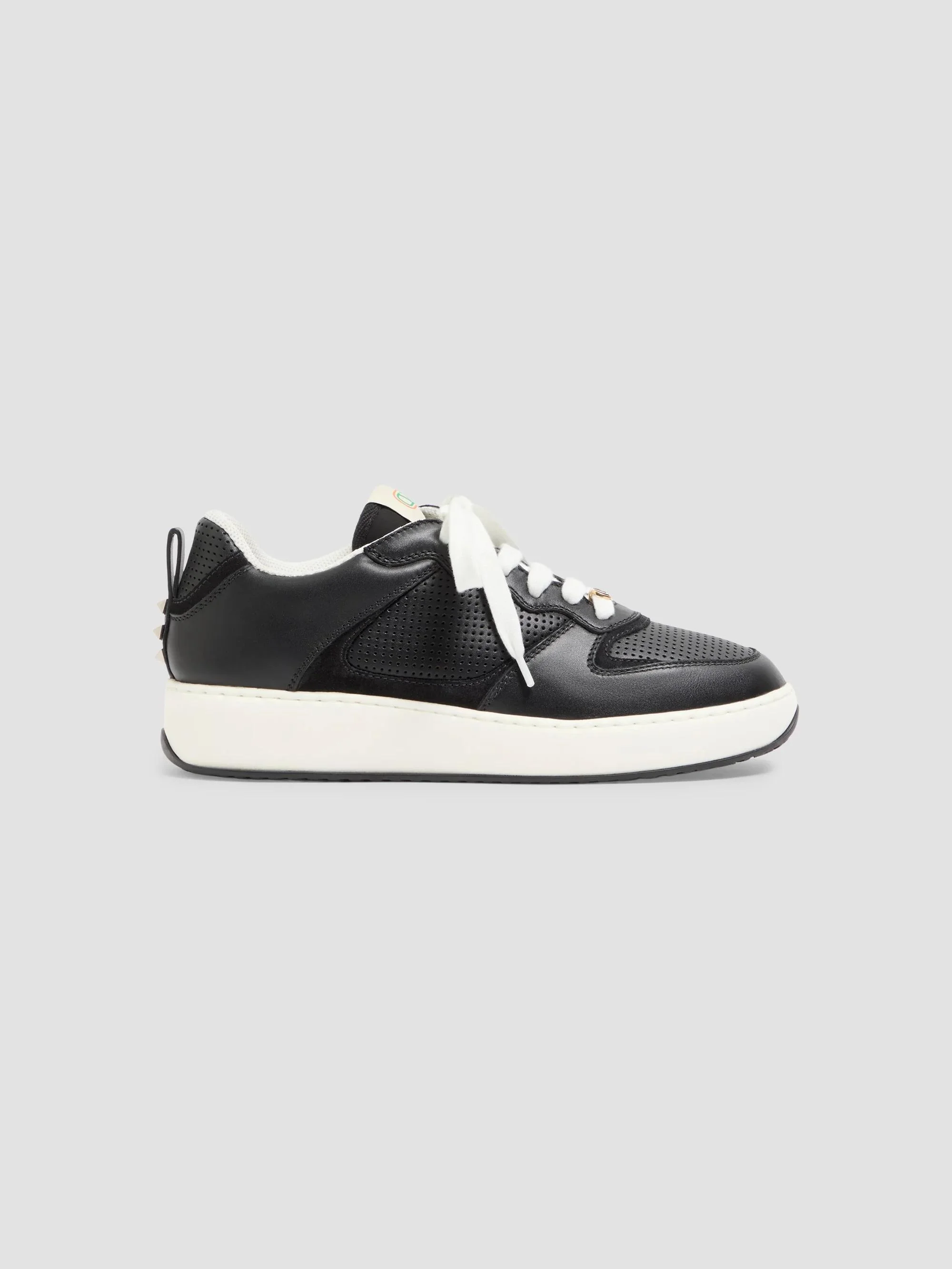 Men's Riseone Sneakers in Nappa Calfskin - Black - 1