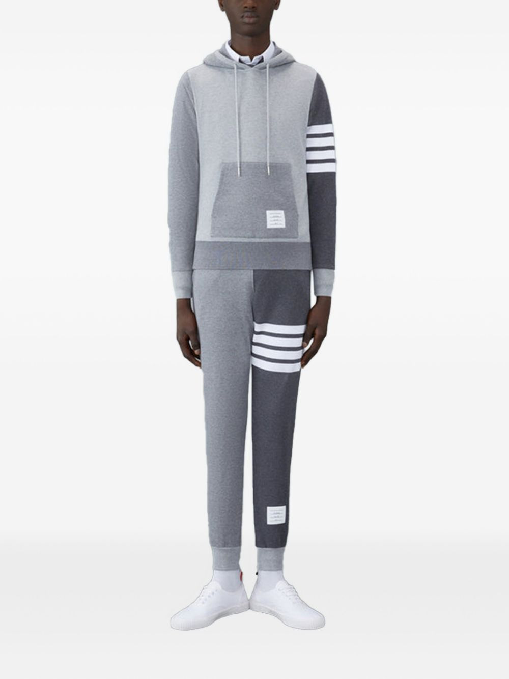 fun-mix classic loopback 4-Bar track pants - 2