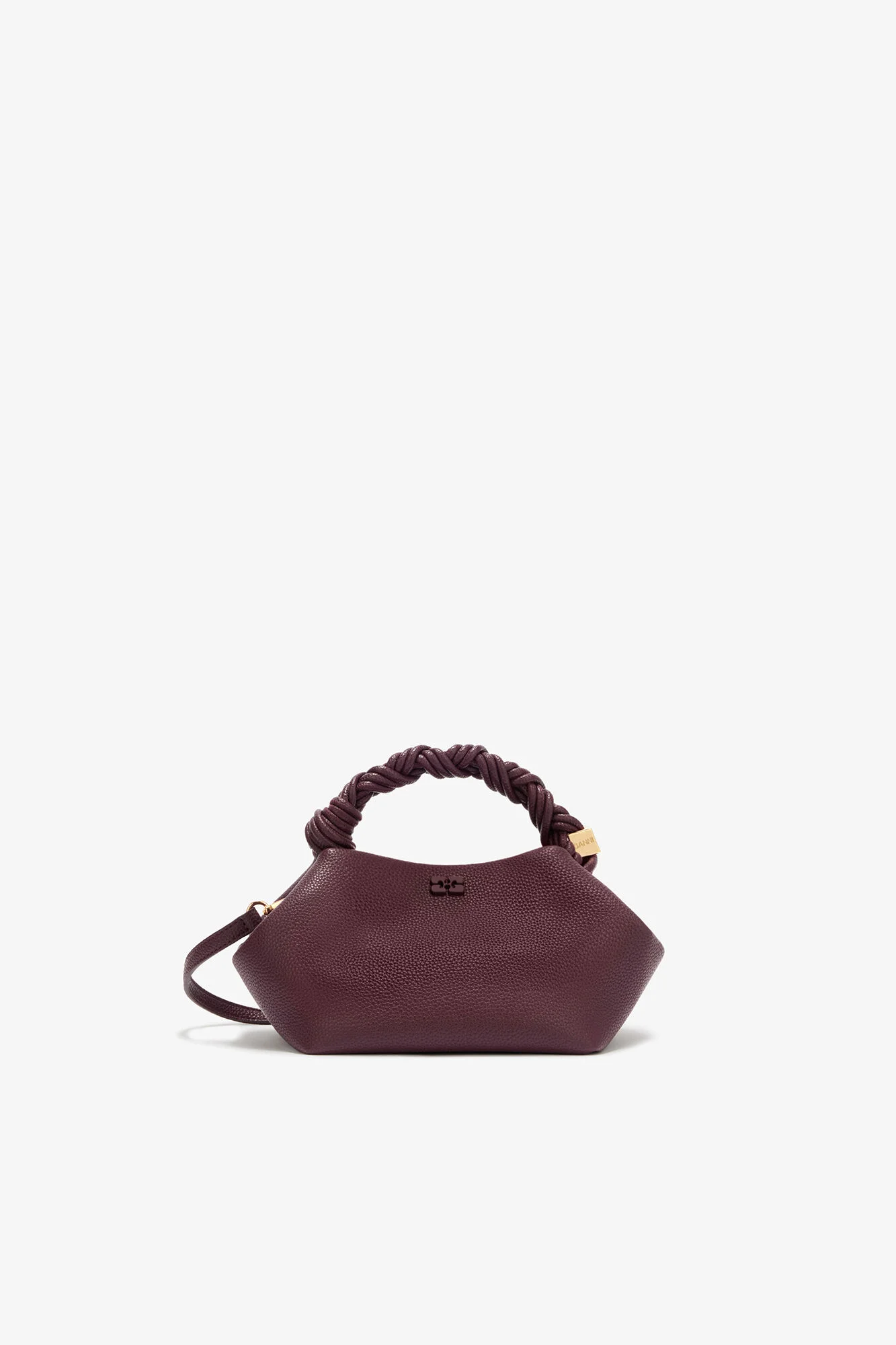 SMALL BOU BAG IN BURGUNDY - 1