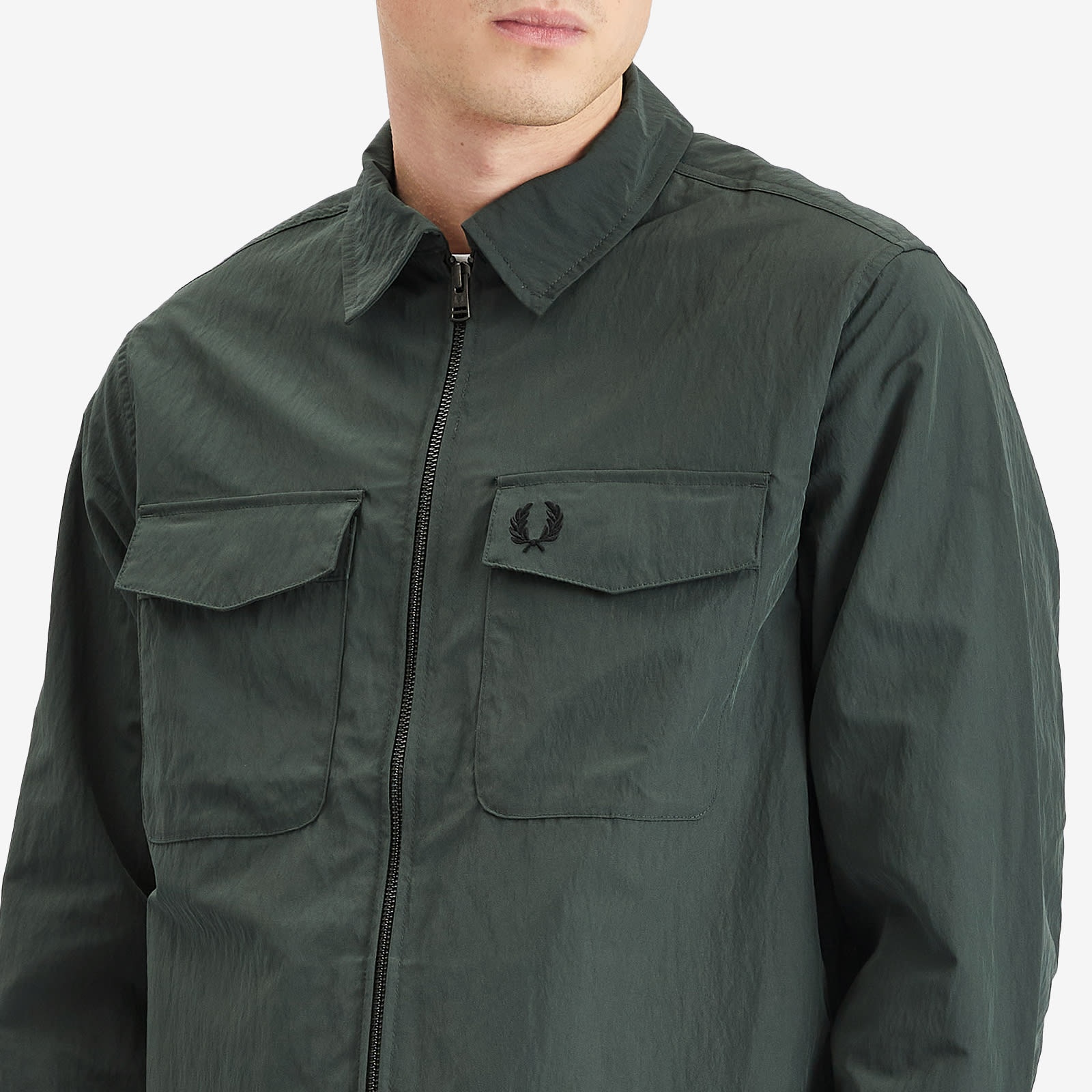Fred Perry Zip Through Overshirt - 5