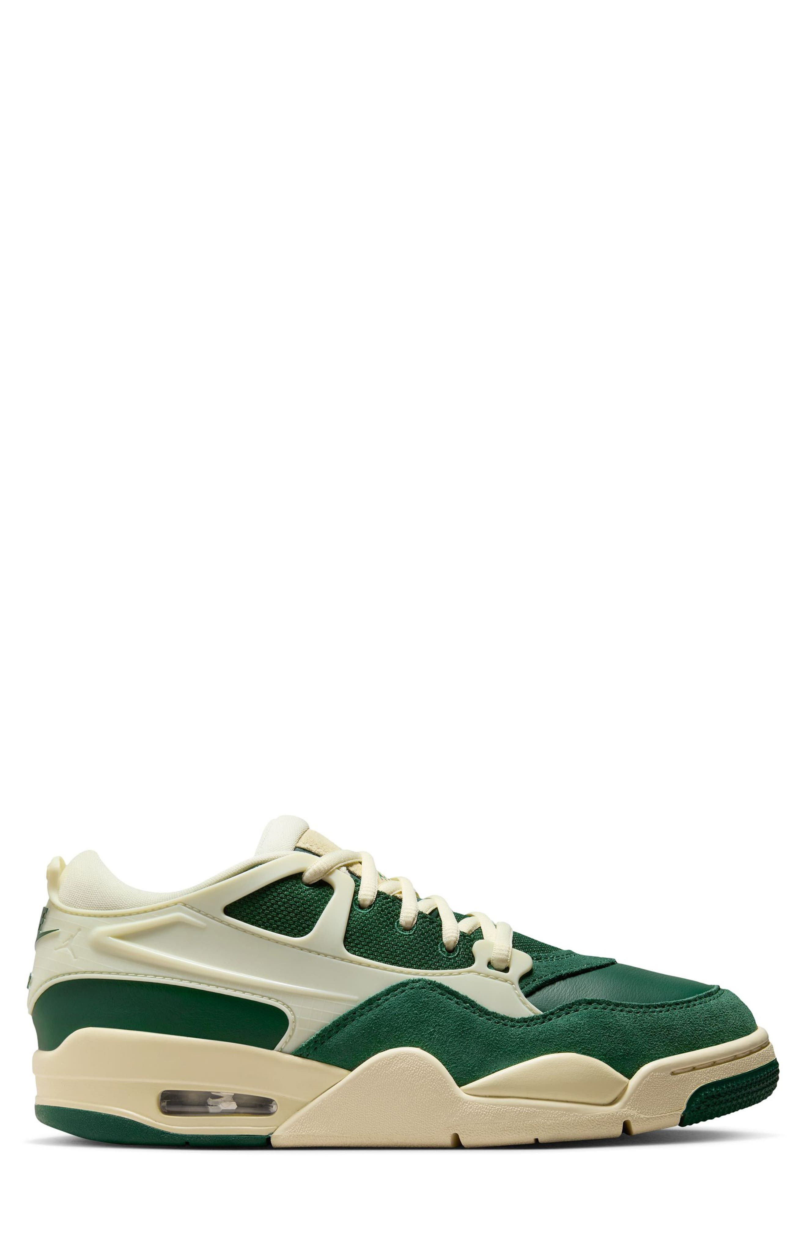 Air Jordan 4RM Sneaker in Fir/Coconut Milk/Malachite at Nordstrom - 6