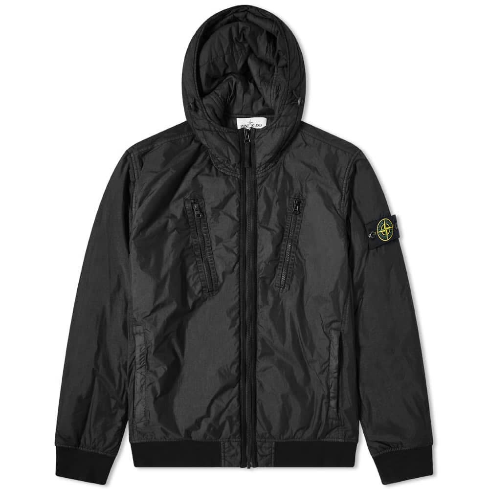 Stone Island Crinkle Reps Pocket Detail Down Jacket - 1