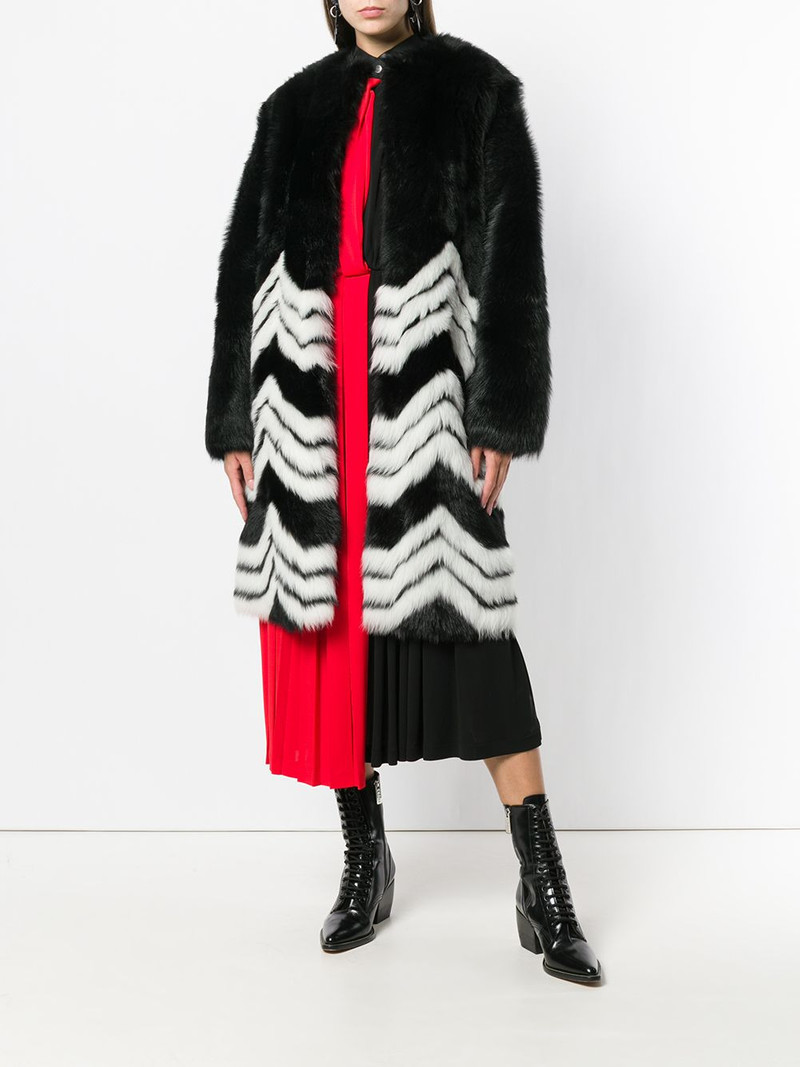 Givenchy chevron coat outlook