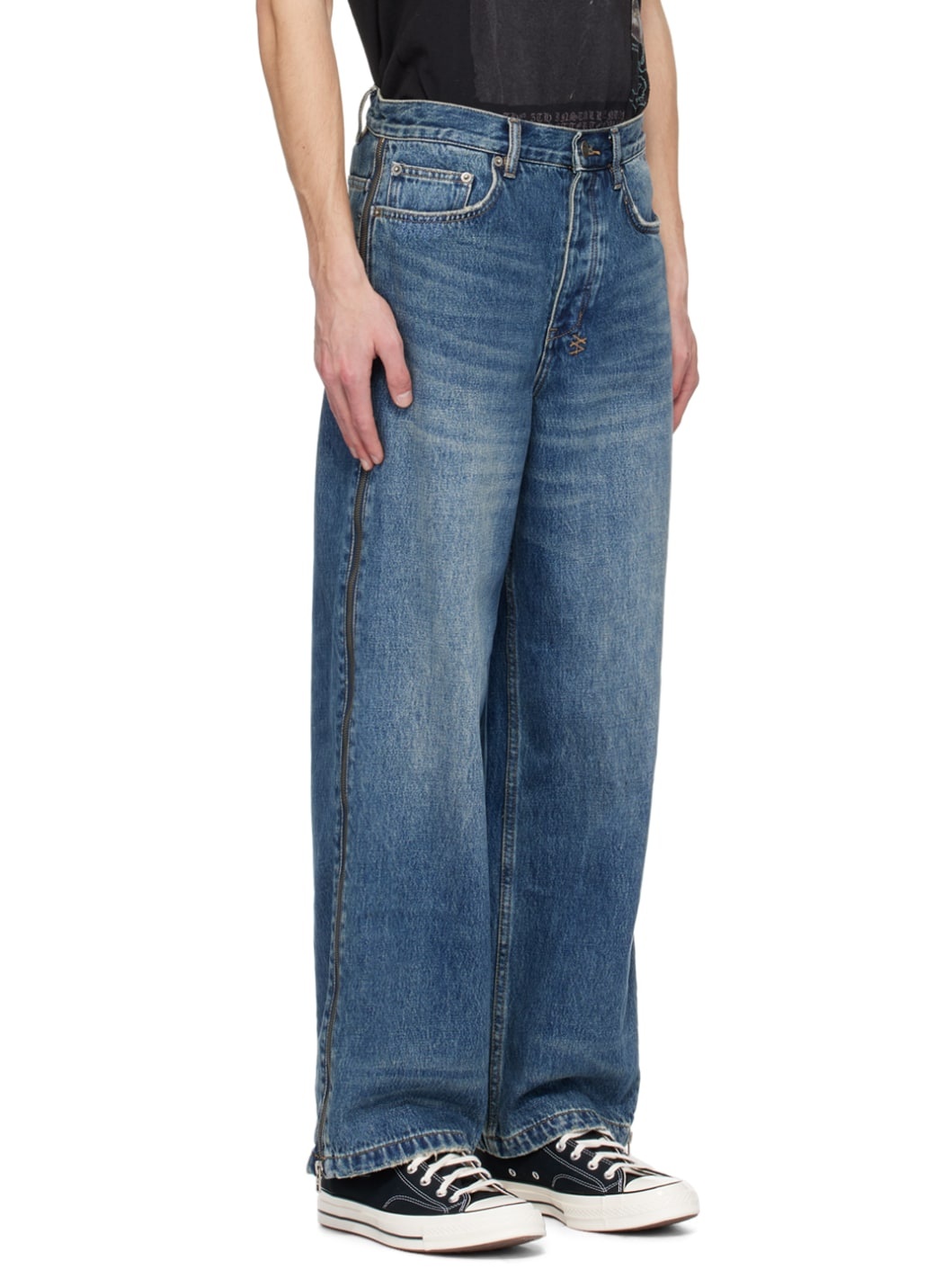 Indigo Trippie Redd Edition Maxx Zip Trip Jeans - 2