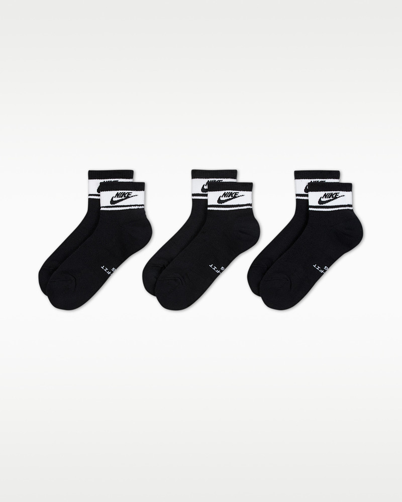Nike Nike Everyday Elevated Ankle Socks (3 Pairs) outlook