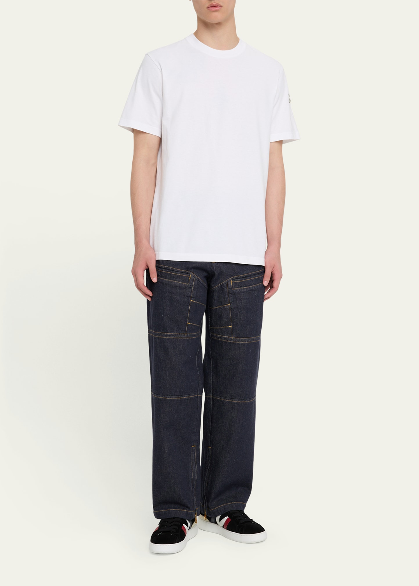 x Mercedes-Benz by NIGO Men's Washed Denim Trousers - 2