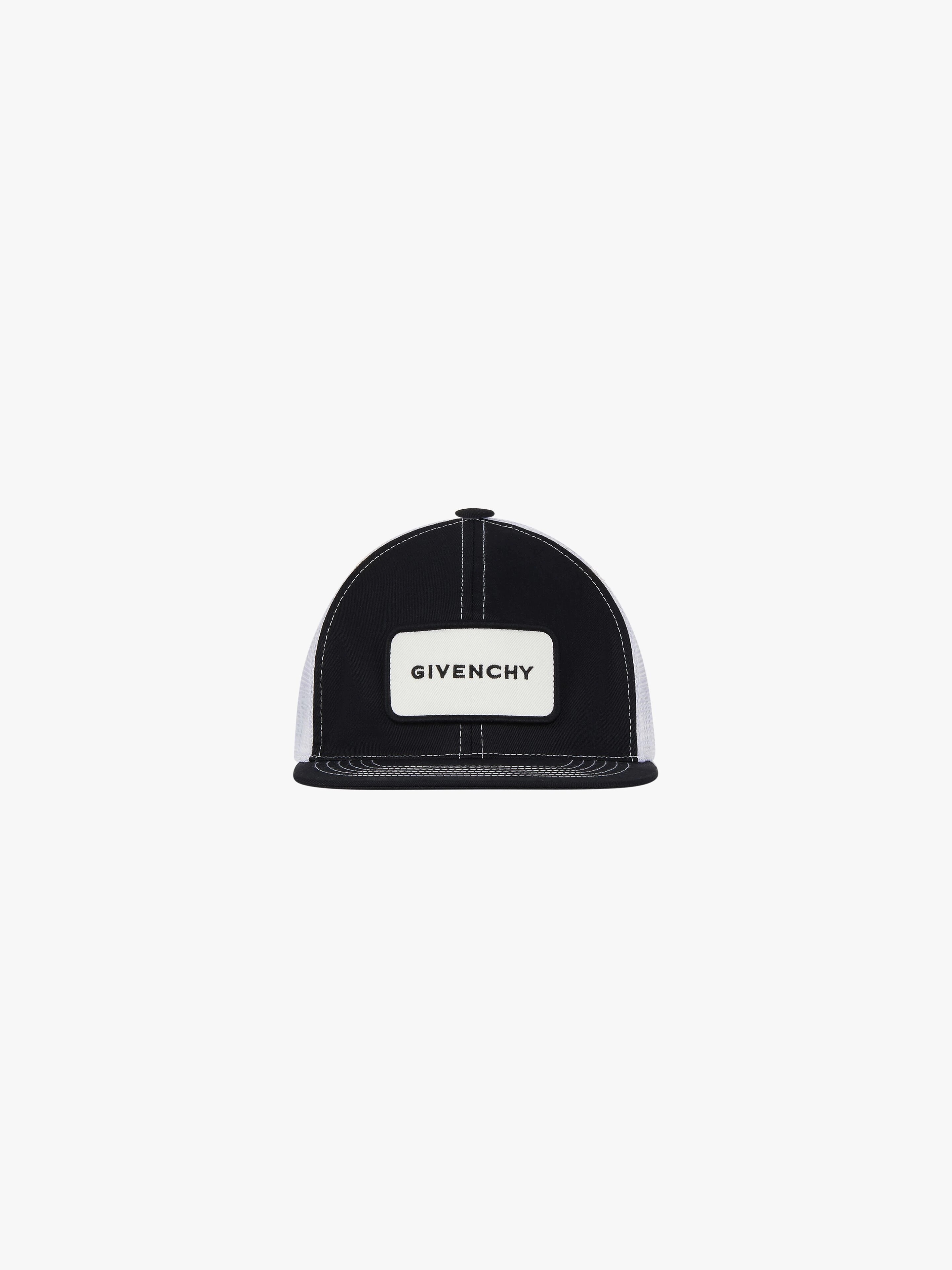 GIVENCHY CAP IN CANVAS AND MESH - 1