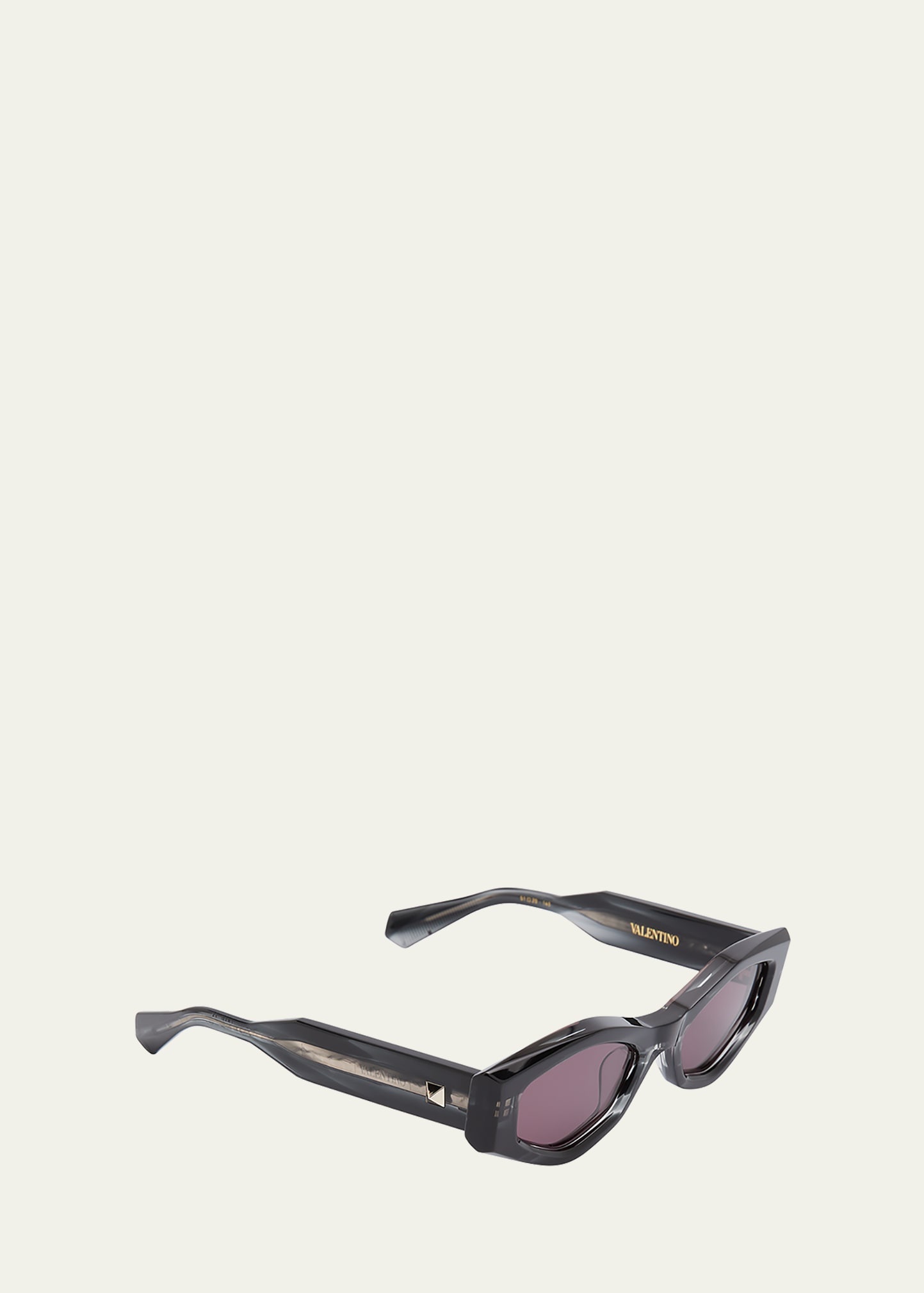 Tre Acetate & Titanium Cat-Eye Sunglasses - 2