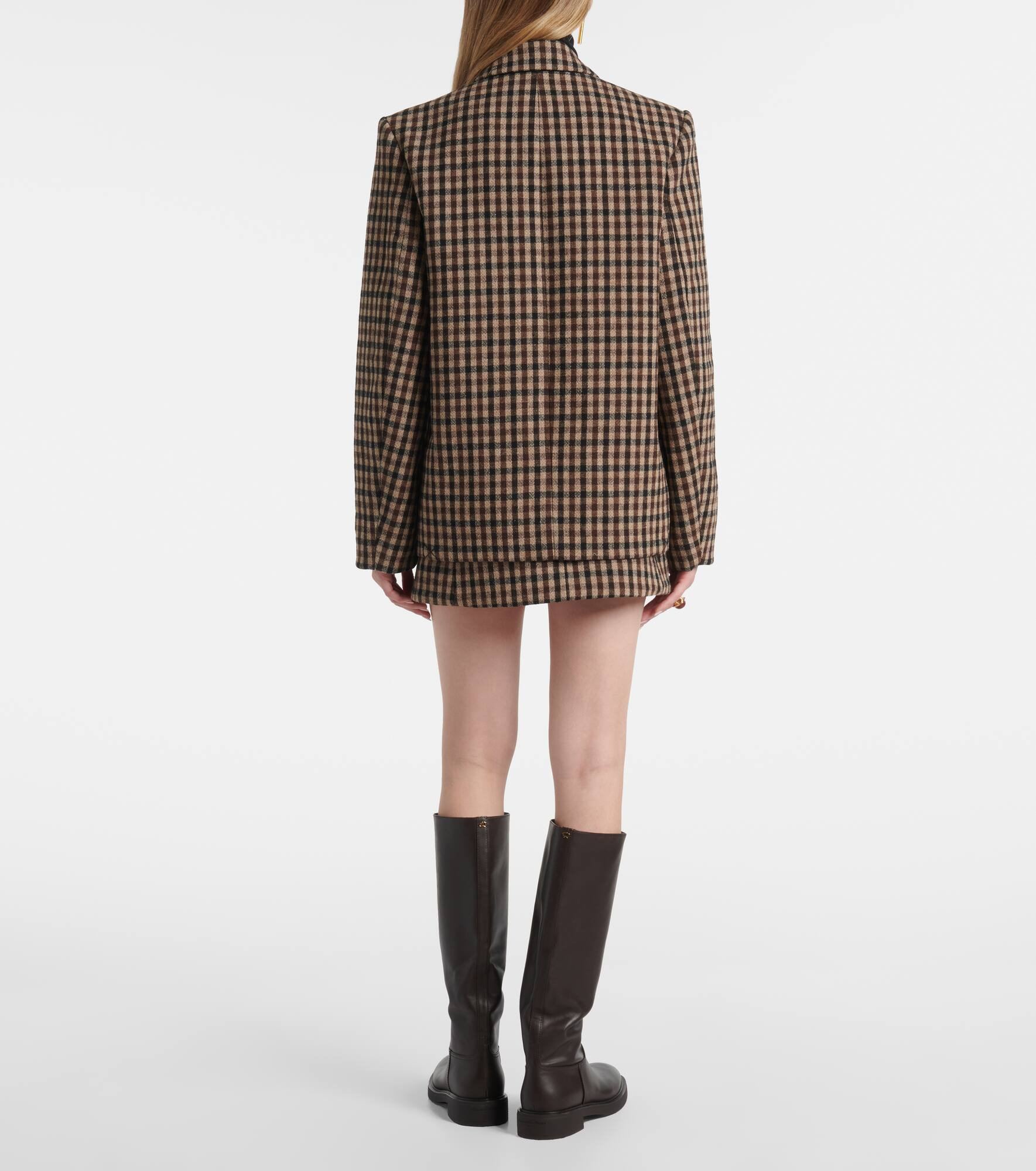 Checked blazer - 3