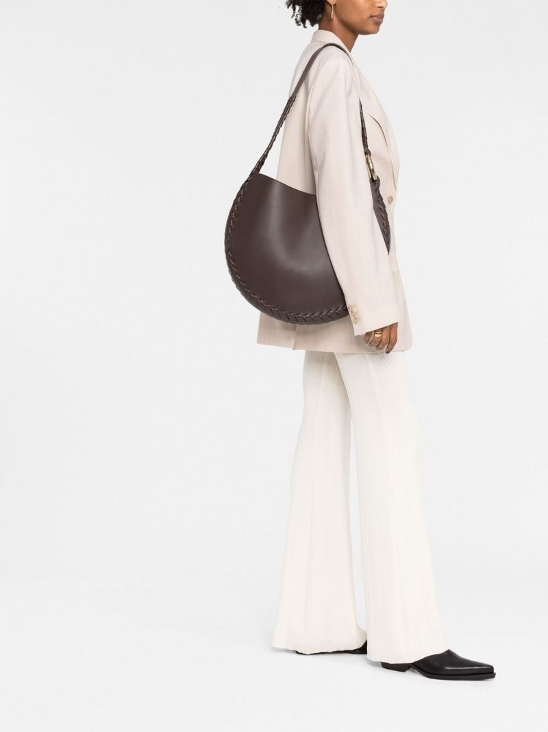 Moon leather shoulder bag - 2