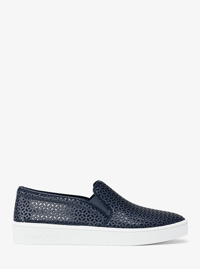 Keaton Perforated Slip On Sneaker 1