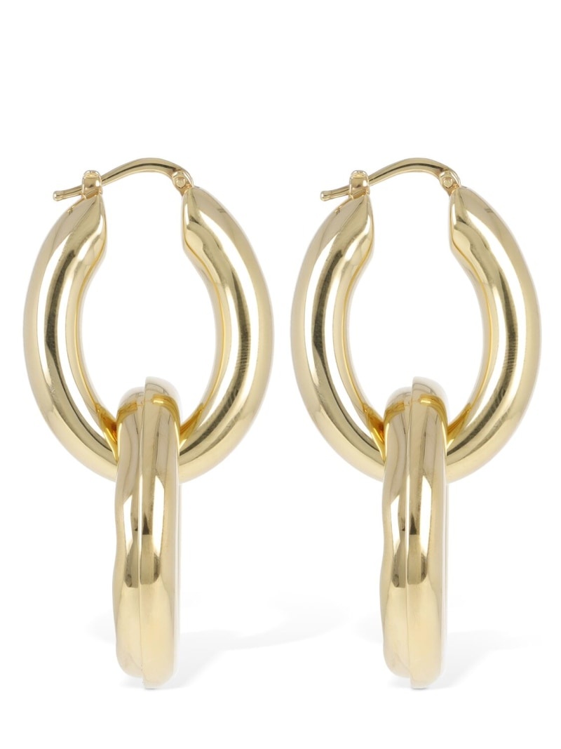 BC6 double hoop 1 earrings - 1