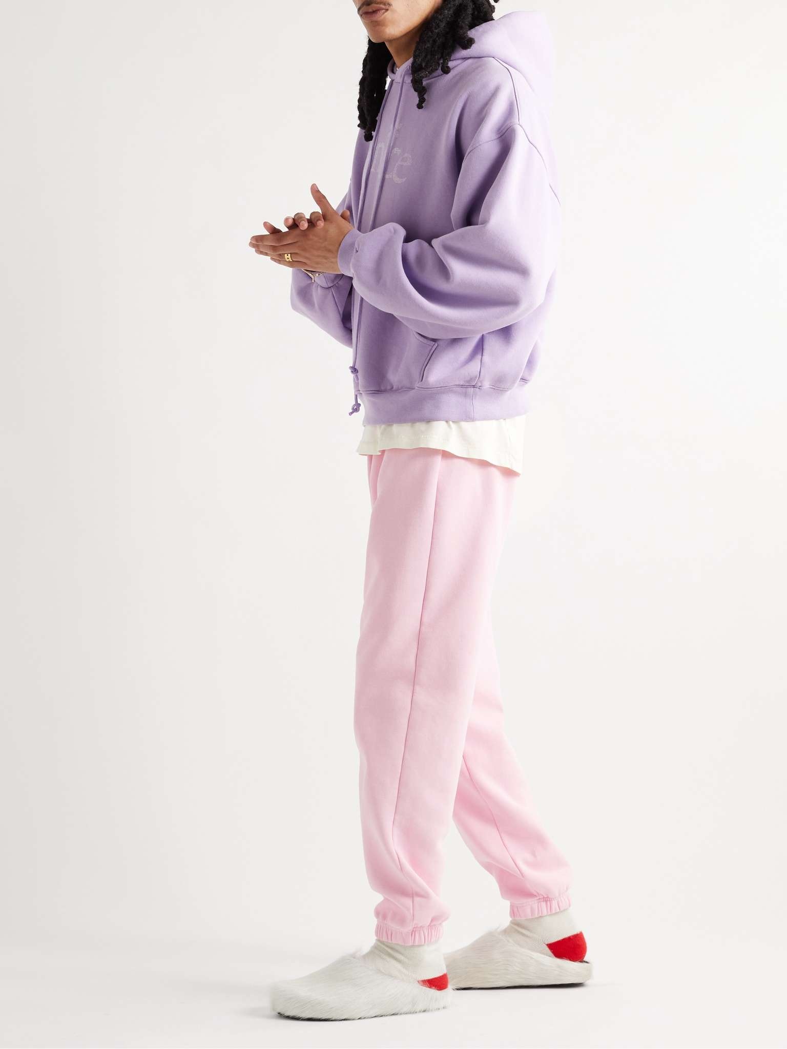 Venice Printed Cotton-Blend Jersey Hoodie - 2