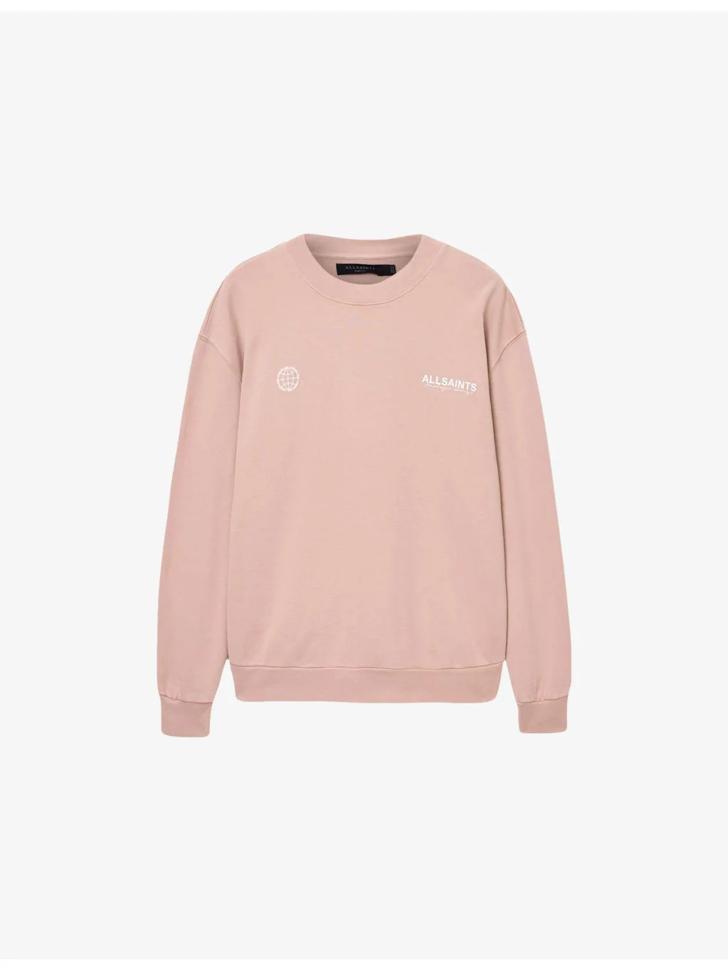 Emblem Crewneck Cotton-Jersey Sweatshirt - 1