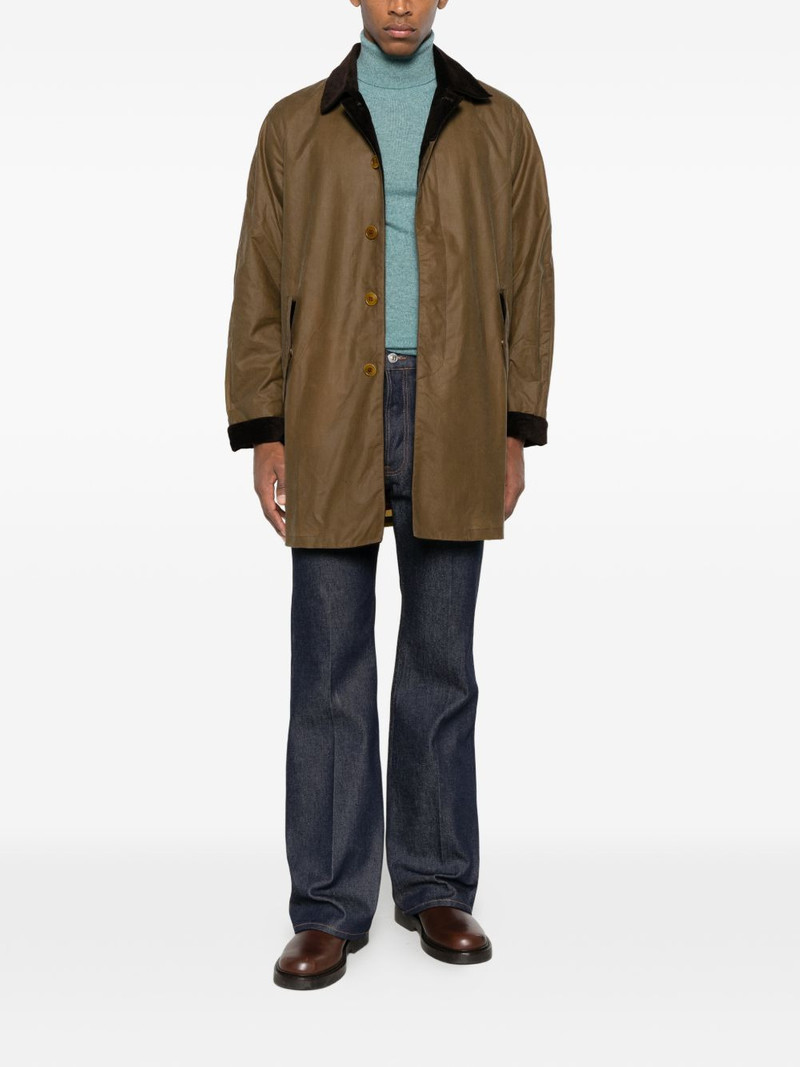 Barbour x Baracuta corduroy-collar coat outlook