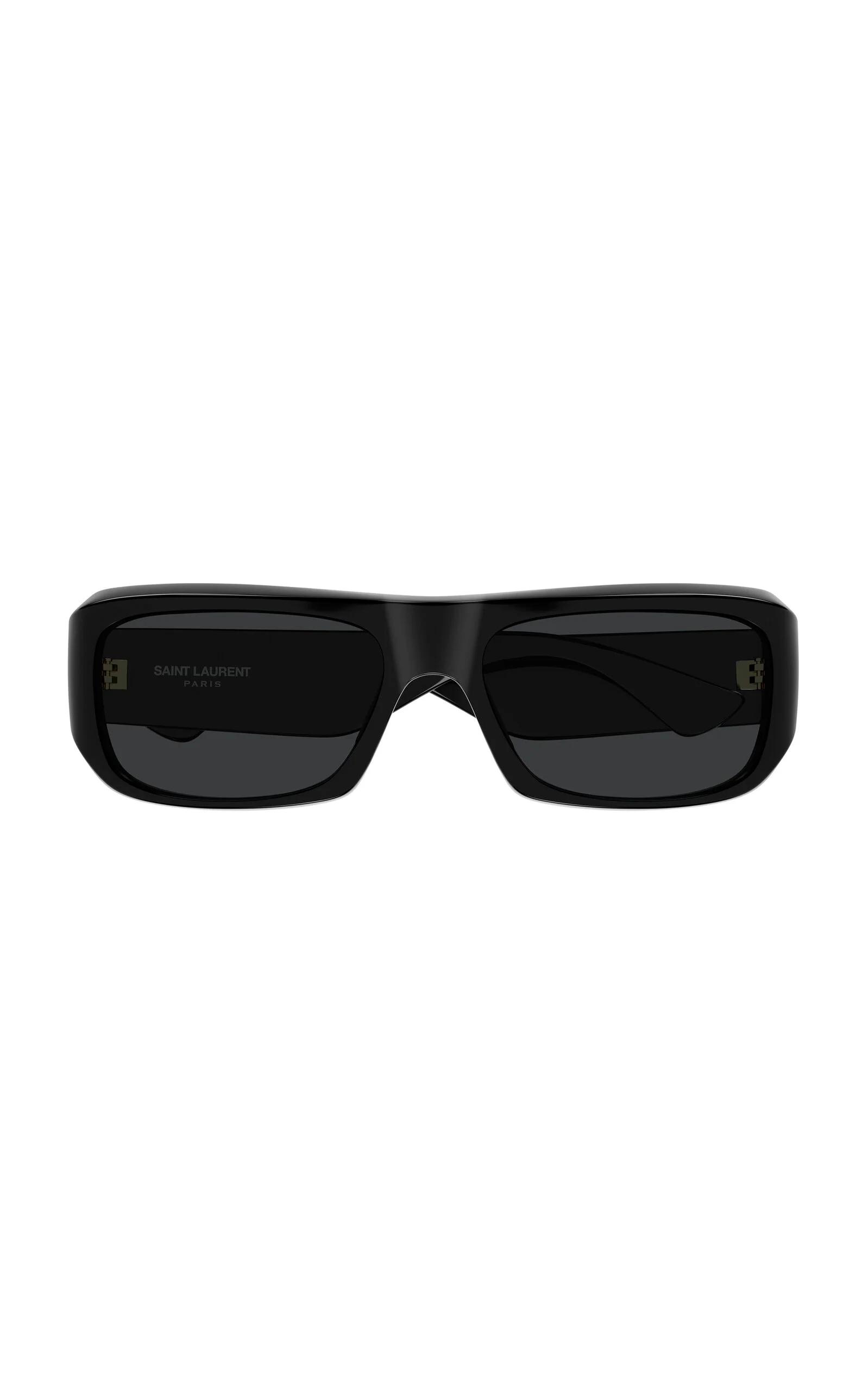 Square-Frame Acetate Sunglasses black - 1