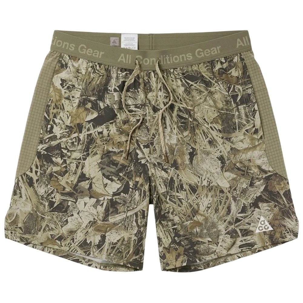 Nike ACG | 6" Brief-Lined Trail Running Shorts 'Sequoia / Light Army / Summit White' - 1