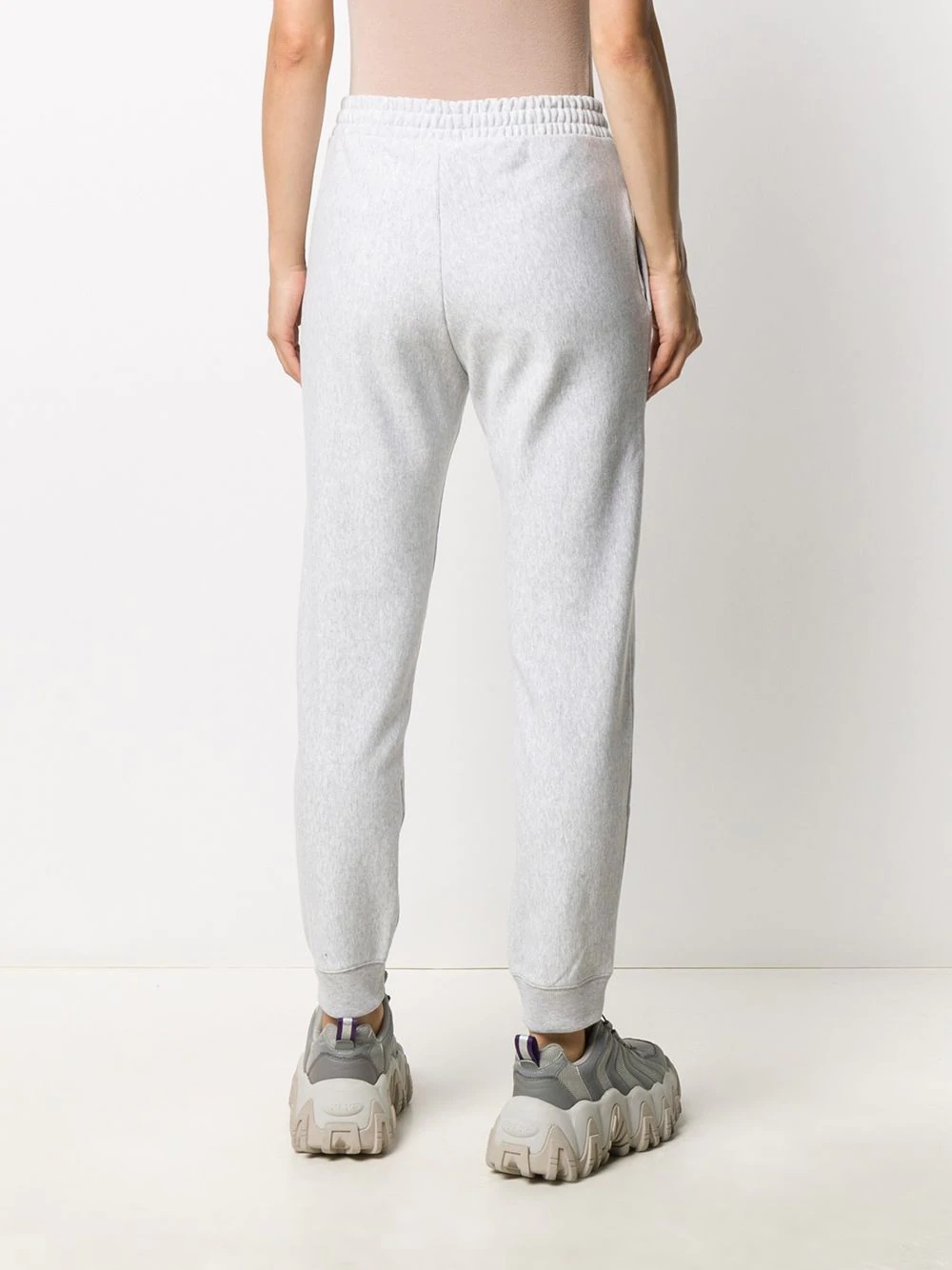 embroidered logo track pants - 4