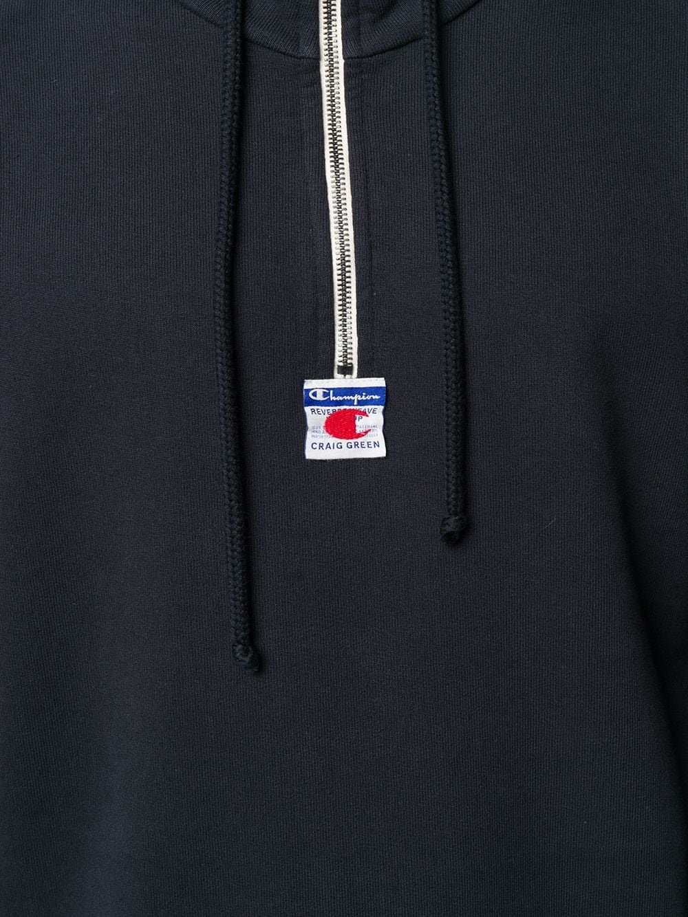 x Champion zip-front jersey sweatshirt - 5