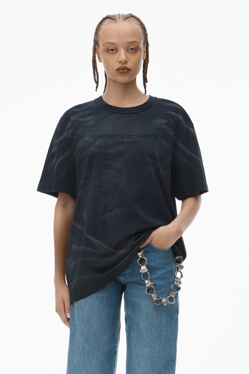 Unisex Logo Tee in Cotton Jersey 2