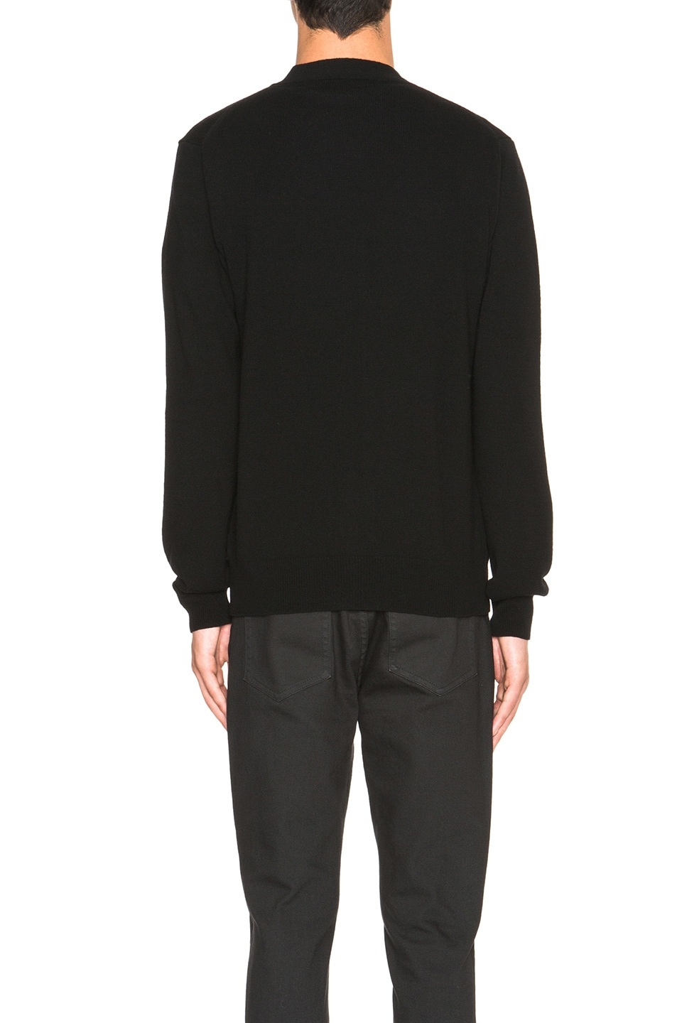 Cardigan with Gold Emblem - 5