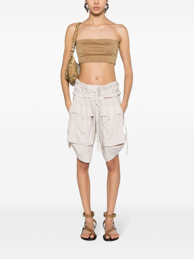 Isabel Marant Heidi low-rise belted shorts outlook