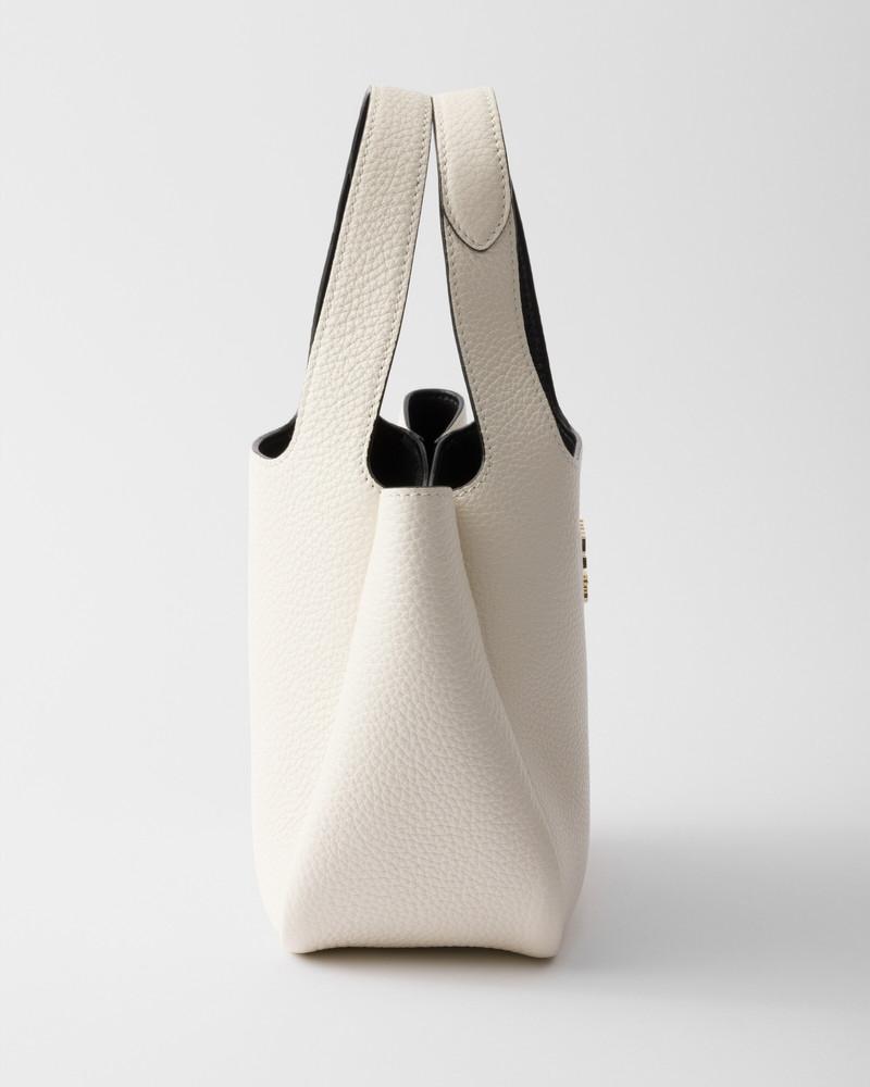 Leather mini handbag 6