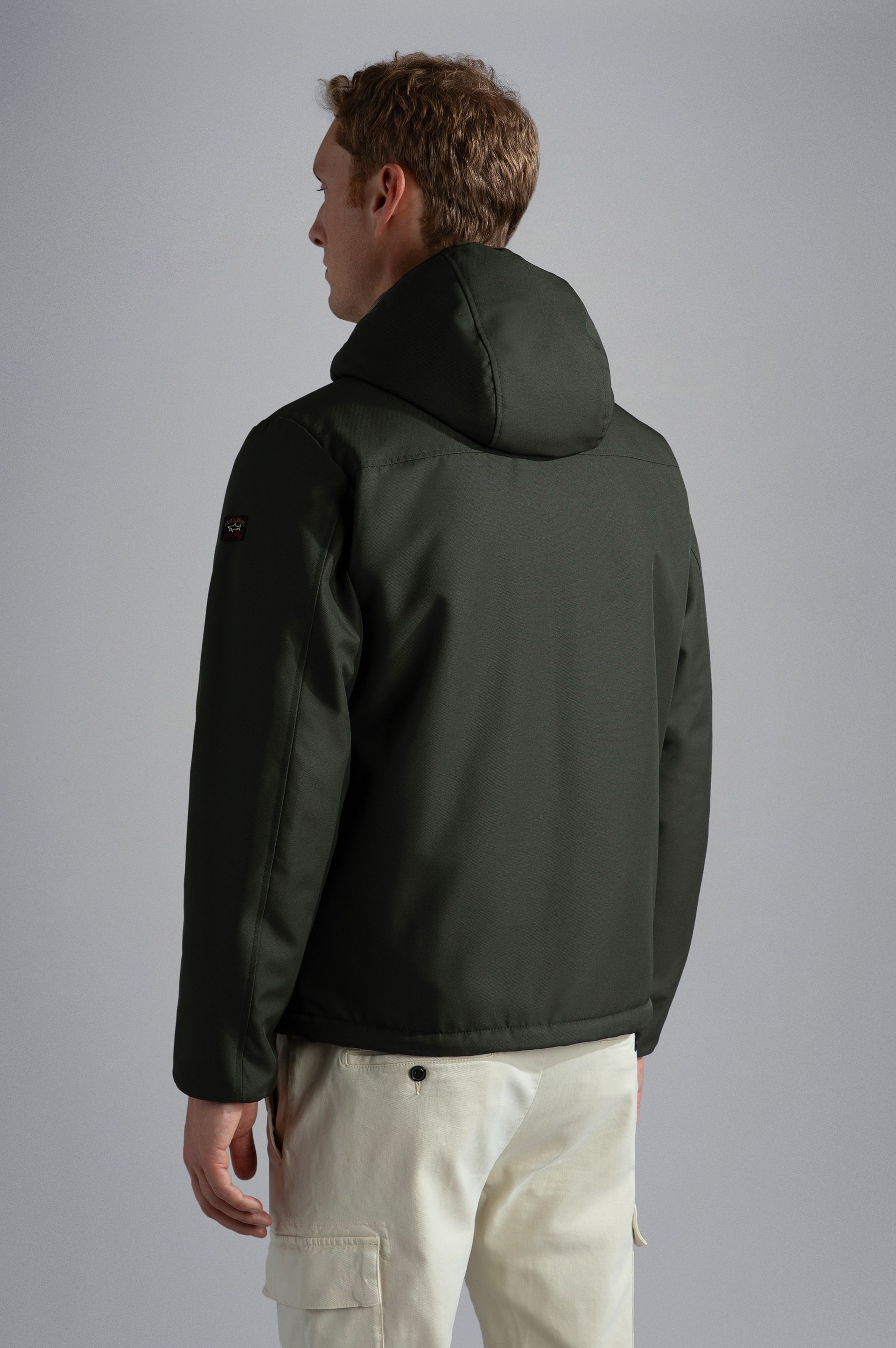 SAVE THE SEA TYPHOON® TWILL AND FAUX FUR WINDBREAKER - 4