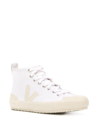 VEJA high top lace-up sneakers outlook