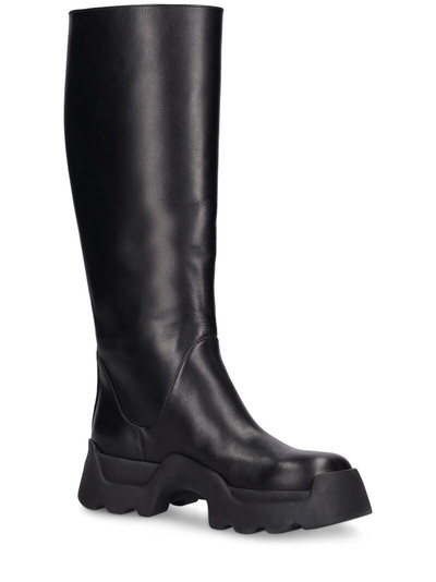 Proenza Schouler 35mm Stomp leather tall boots outlook