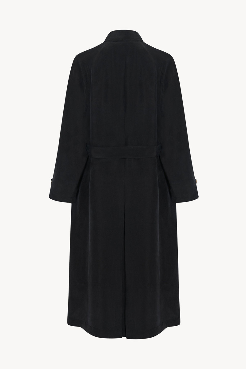 The Row Ryo Coat in Silk outlook