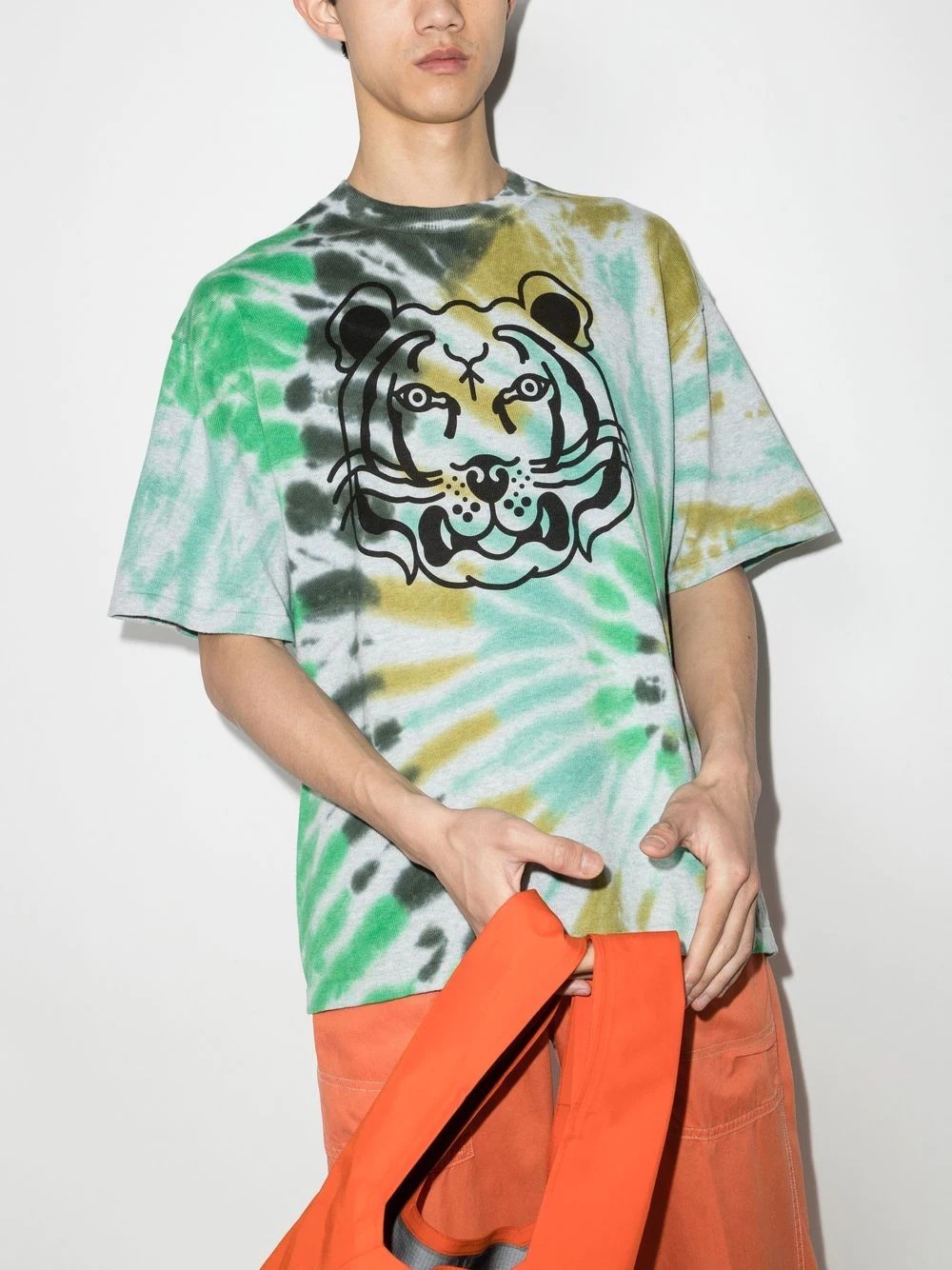 Tiger tie-dye print T-shirt - 2